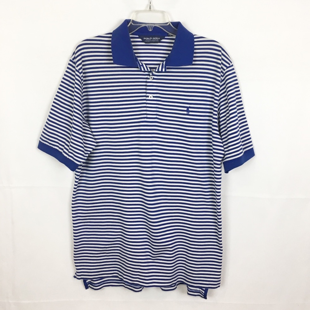 RALPH LAUREN POLO GOLF Short Sleeve Striped Top-L